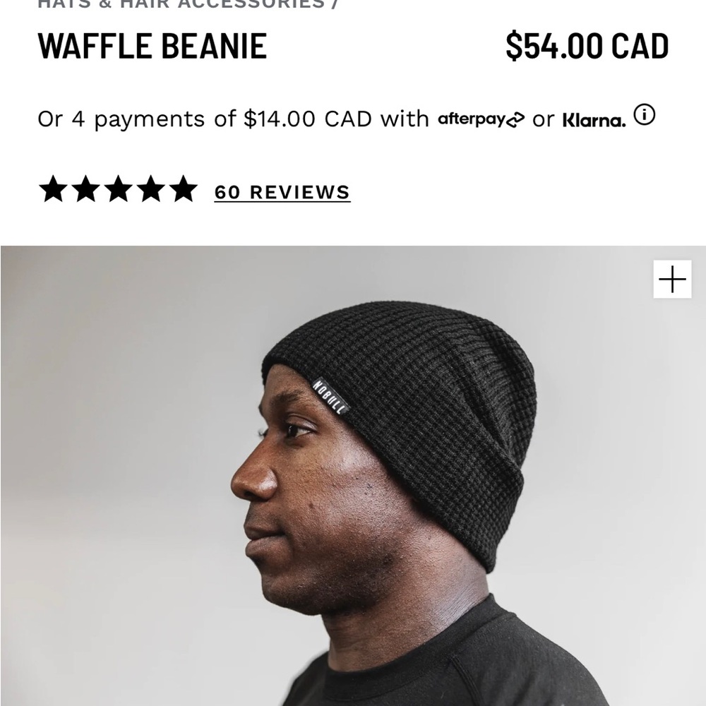 COPY - New with tags NoBull waffle beanie